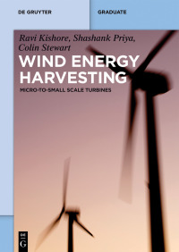 Cover image: Wind Energy Harvesting 1st edition 9781614515654