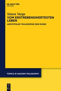 Cover image: Vom erstrebenswertesten Leben 1st edition 9781614517764