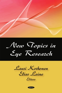 Cover image: New Topics in Eye Research 9781604565102