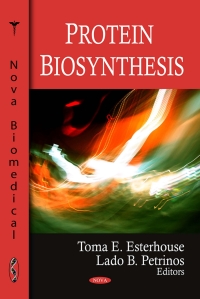 Titelbild: Protein Biosynthesis 9781606921562