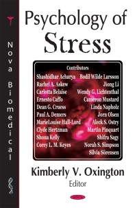 Imagen de portada: Psychology of Stress 9781594542466