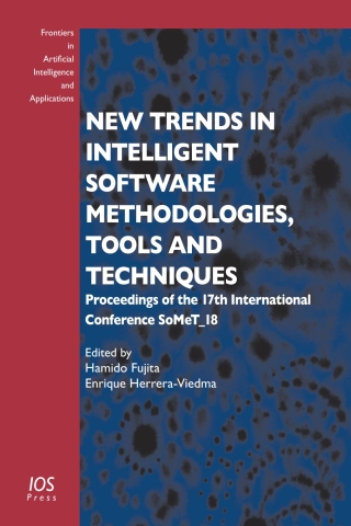 Cover image: New Trends in Intelligent Software Methodologies, Tools and Techniques 1st edition 9781614998990
