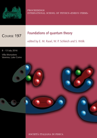 Cover image: Foundations of Quantum Theory 1st edition 9781614999362