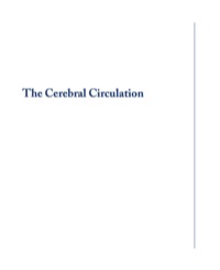 Cover image: The Cerebral Circulation 9781615040124