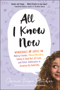Imagen de portada: All I Know Now: Wonderings and Advice on Making Friends, Making Mistakes, Falling in (and out of) Love, and Other Adventures in Growing Up Hopefully 9781615192946