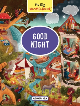 صورة الغلاف: My Big Wimmelbook® - Good Night: A Look-and-Find Book (Kids Tell the Story) (My Big Wimmelbooks) 9781615198184