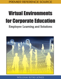 Omslagafbeelding: Virtual Environments for Corporate Education 9781615206193