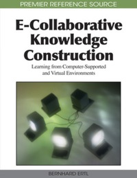 Omslagafbeelding: E-Collaborative Knowledge Construction 9781615207299