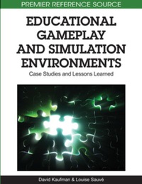 Imagen de portada: Educational Gameplay and Simulation Environments 9781615207312