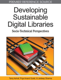 Cover image: Developing Sustainable Digital Libraries 9781615207671