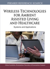 Imagen de portada: Wireless Technologies for Ambient Assisted Living and Healthcare 9781615208050