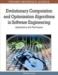 Imagen de portada: Evolutionary Computation and Optimization Algorithms in Software Engineering 9781615208098