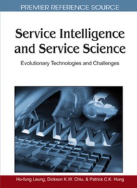 Imagen de portada: Service Intelligence and Service Science 9781615208197