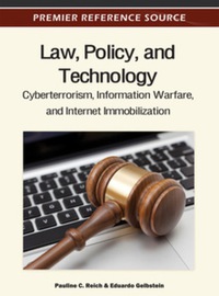 Imagen de portada: Law, Policy, and Technology 9781615208319