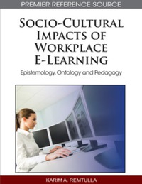 Omslagafbeelding: Socio-Cultural Impacts of Workplace E-Learning 9781615208357