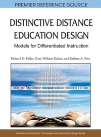 Imagen de portada: Distinctive Distance Education Design 9781615208654