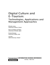 Cover image: Digital Culture and E-Tourism 9781615208678