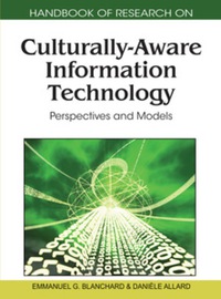 Cover image: Handbook of Research on Culturally-Aware Information Technology 9781615208838