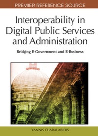 Cover image: Interoperability in Digital Public Services and Administration 9781615208876