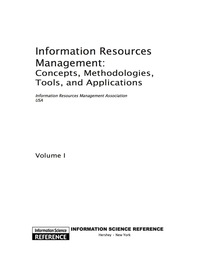 Imagen de portada: Information Resources Management 9781615209651
