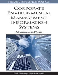 صورة الغلاف: Corporate Environmental Management Information Systems 9781615209811