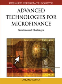 صورة الغلاف: Advanced Technologies for Microfinance 9781615209934