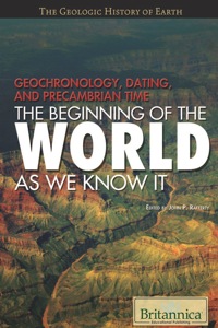 Imagen de portada: Geochronology, Dating, and Precambrian Time 1st edition 9781615301959