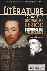 Imagen de portada: English Literature from the Old English Period Through the Renaissance 1st edition 9781615302307