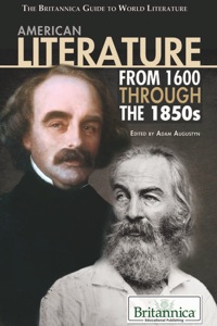 Imagen de portada: American Literature from 1600 Through the 1850s 1st edition 9781615302338