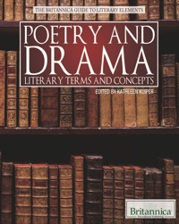 表紙画像: Poetry and Drama: Literary Terms and Concepts 1st edition 9781615305391