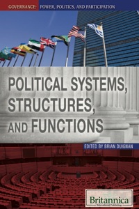 Cover image: Political Systems, Structures, and Functions 1st edition 9781615307470