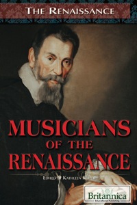 صورة الغلاف: Musicians of the Renaissance 1st edition 9781615308828