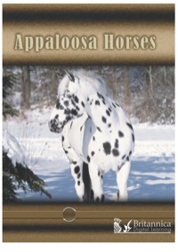 Imagen de portada: Appaloosa Horses 1st edition 9781600445804