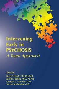 Cover image: Intervening Early in Psychosis 9781615371754