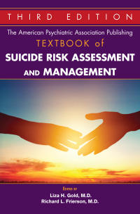 Cover image: The American Psychiatric Association Publishing Textbook of Suicide Risk Assessment and Management 3rd edition 9781615372232
