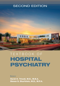 Imagen de portada: Textbook of Hospital Psychiatry 2nd edition 9781615373451