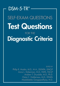 Omslagafbeelding: DSM-5-TR® Self-Exam Questions 9781615375097
