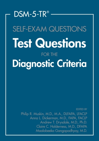 Cover image: DSM-5-TR® Self-Exam Questions 9781615375097