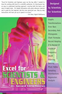 Omslagafbeelding: Excel for Scientists and Engineers 1st edition 9781932802108
