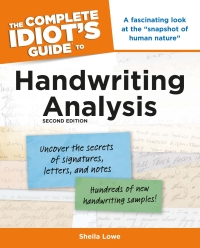 Cover image: The Complete Idiot's Guide to Handwriting Analysis 2nd edition 9781592576012