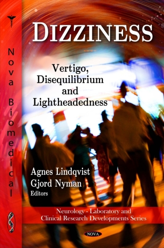 Imagen de portada: Dizziness: Vertigo, Disequilibrium and Lightheadedness 9781607418474