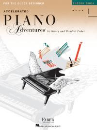 Cover image: Accelerated Piano Adventures for the Older Beginner Theory Book 1 9781616772062
