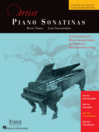 Cover image: Piano Sonatinas - Book Three: Developing Artist Original Keyboard Classics 9781616771126