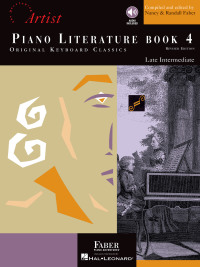 Imagen de portada: Piano Literature - Book Four: Developing Artist Original Keyboard Classics 9781616772826