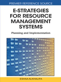 Imagen de portada: E-Strategies for Resource Management Systems 9781616920166