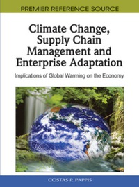 Imagen de portada: Climate Change, Supply Chain Management and Enterprise Adaptation 9781616928001