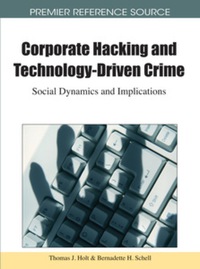 Cover image: Corporate Hacking and Technology-Driven Crime 9781616928056