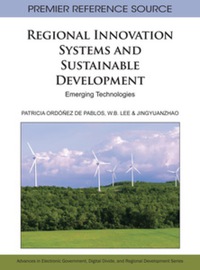 Cover image: Regional Innovation Systems and Sustainable Development 9781616928469