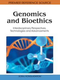Imagen de portada: Genomics and Bioethics 9781616928834