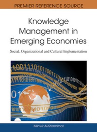 صورة الغلاف: Knowledge Management in Emerging Economies 9781616928865